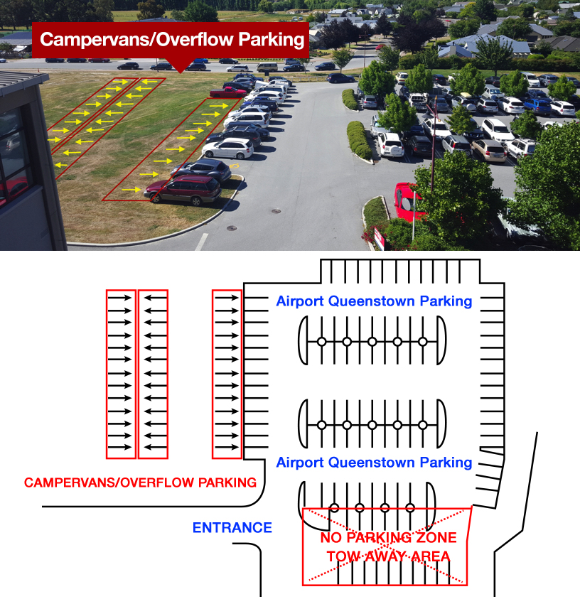 Airport Parking Queenstown Location