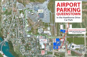 Airport Parking Queenstown map location