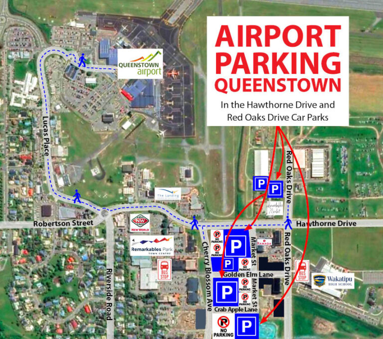 Airport Parking Queenstown Location